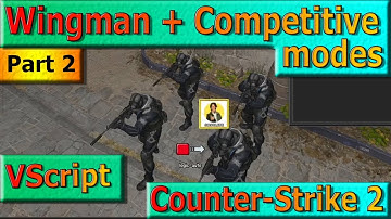 VScript for Wingman & Competitive in the Same Counter-Strike 2 Map, Hammer Tutorial.