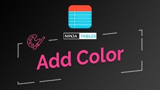 Celebrity Color Customization with NinjaTables | A Seriously Advanced Function for a Table Builder Plugin!!! Wealth