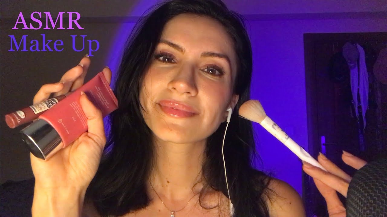 TÜRKÇE ASMR| MAKYAJIMI YAPIYORUM | MAKE UP ASMR