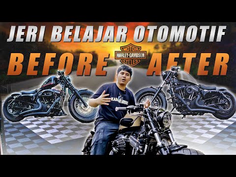 THE MOST HANDSOME HARLEY DAVIDSON SPORTSTER 48 IN INDONESIA!!!