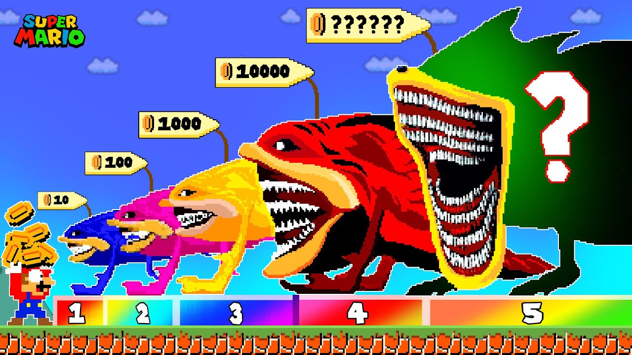 Mario Can Buy All Team Shin Sonic Tapes in Super Mario Bros. | Game Animation