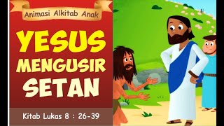 YESUS MENGUSIR SETAN | cerita alkitab anak sekolah minggu natal paskah screenshot 4