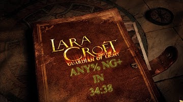 Lara Croft and the Guardian of Light any% ng+ in 34:38 IGT
