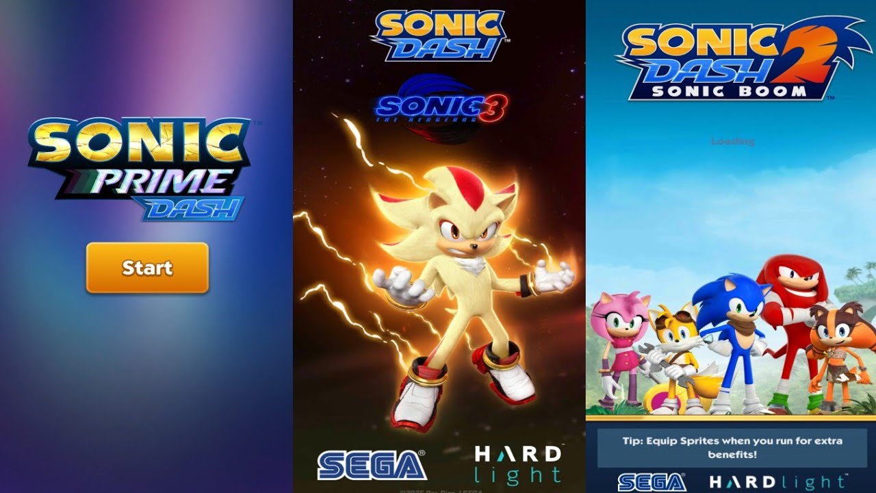 Sonic Prime Dash 🆚 Sonic Dash 🆚 Sonic Boom vs All Bosses Zazz Eggman ...
