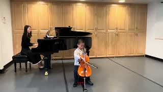 Hunter's Chorus by C. M. von Weber - played by 6-year-old Wharton Huang