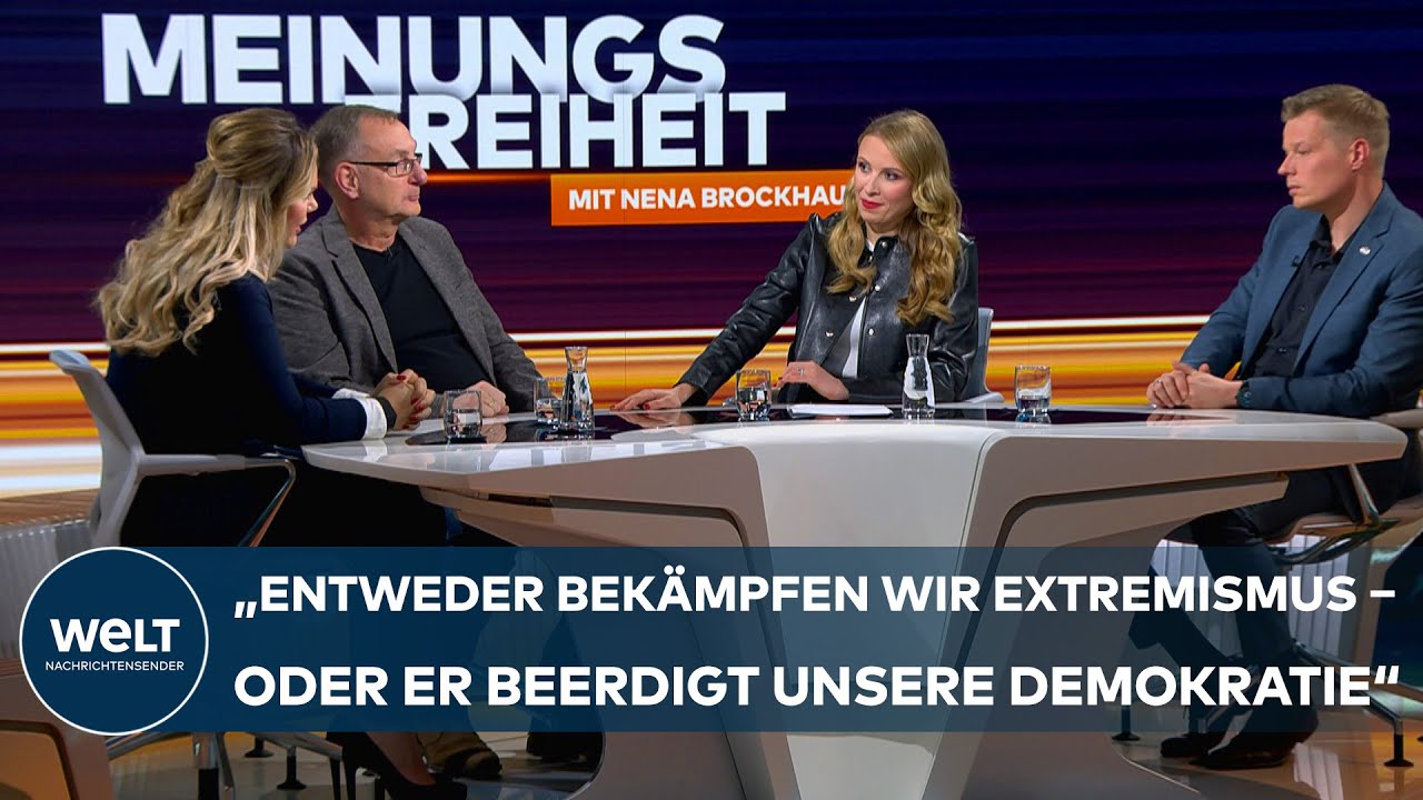 WELT-Talk: „Ich bin formvollendet fassungslos“ – MEINUNGSFREIHEIT Gaze Sendung mit Nena Brockhaus