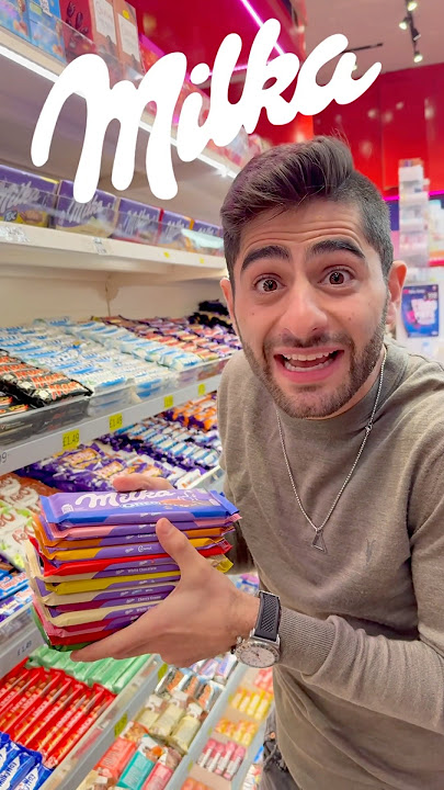 ALL MILKA Chocolate Flavors 🐄🍫 #sisomostwins #milka #chocolate