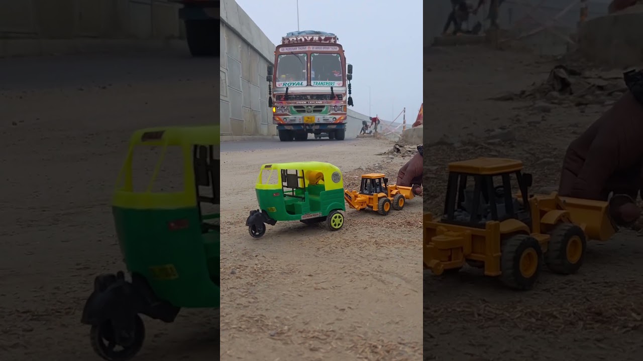 Remote Control Jcb And Dumper Truck Unboxing And Testing Short Video ||