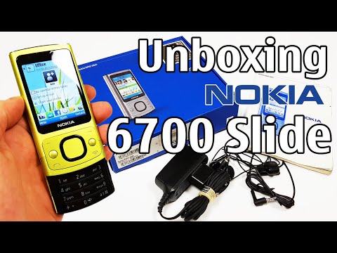 Nokia 6700 Slide Unboxing 4K with all original accessories RM-576 review