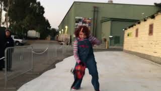 Ans Of Terror Tram Hosted By Chucky - Halloween Horror Nights Universal Studios Hollywood 2017