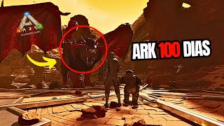 SOBREVIVIMOS 100 DIAS EN ARK ASCENDED HARDCORE I SCORCHED EARTH #20 MANTICORA (PANTALLA DIVIDIDA)