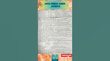 Science 10th | Question paper | PTA Model Set2 | Public Exam 2024 | Eng & Tamil Medium All the best👍