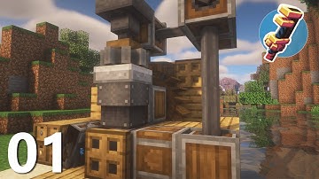 Create Above & Beyond: Ep1 A Creative Future! Modded Minecraft