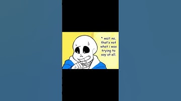 Undertale Sans Final Choice Gone Wrong Comic Dub