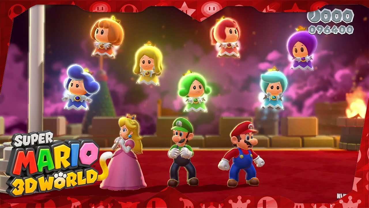 Super Mario 3d World All Castles