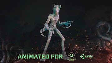 Alien 6  |  Game Ready 3D Model