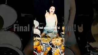 Final countdown @AmiKim drum cover Ami Kim