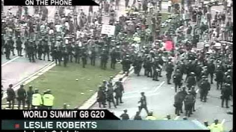 Toronto G20 riots from a media perspective