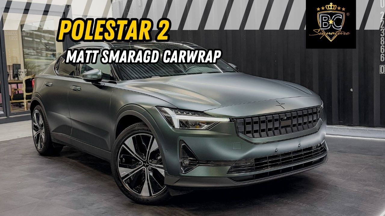 Matt Smaragd: de perfecte match voor deze Polestar 2