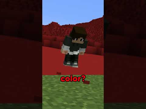 Minecraft But You Can Only Touch Red