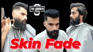 Skin Fade Tutorial, Most detailed, Amazing Haircut and Beard 🔥