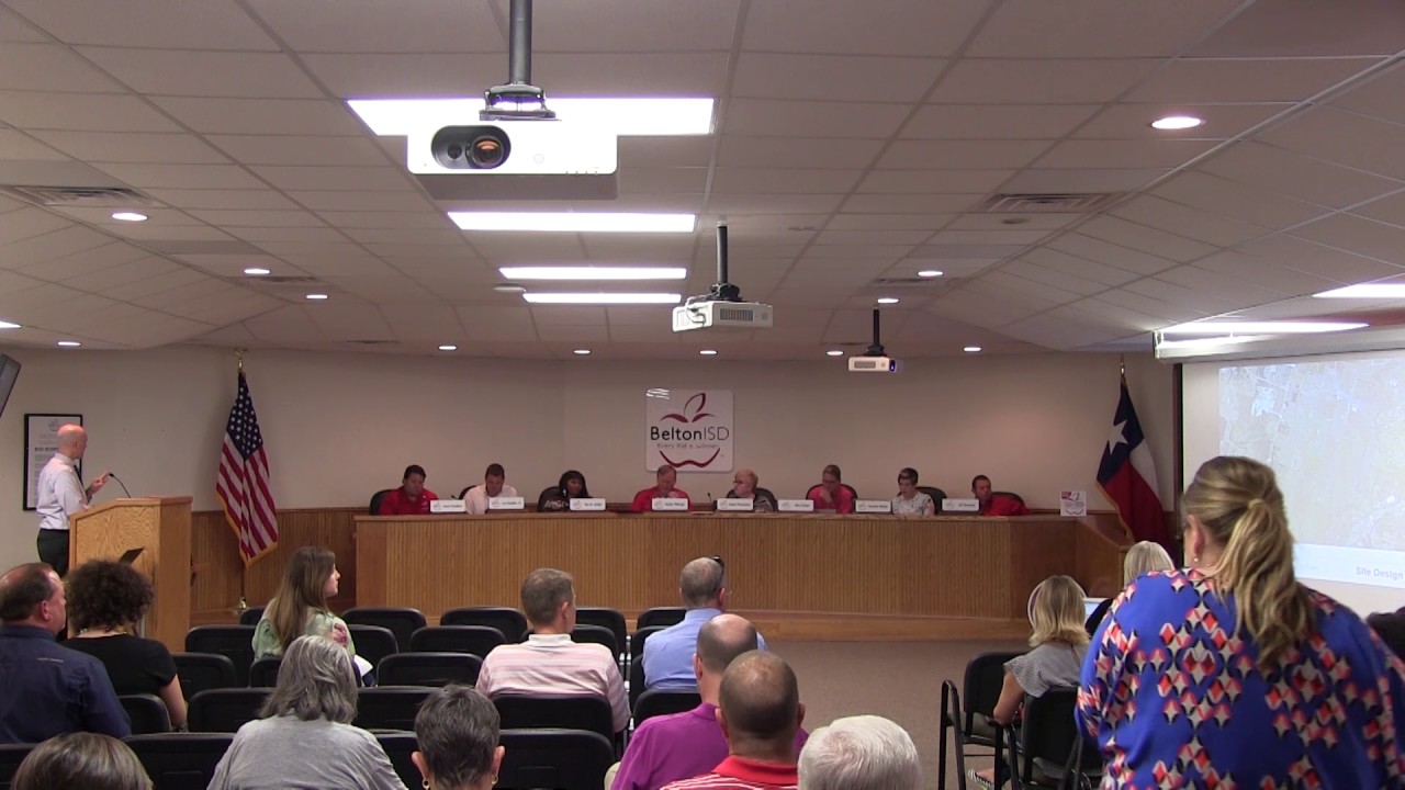 Belton ISD School Board Meeting 17 April 2017 YouTube