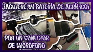 Conexión de Micrófono Interno para Bombo / Mic Port on Drum Shell