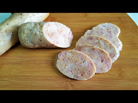 Ən ləzzətli sağlam kolbasa  2 ildi kolbasa ALMIRAM. Ev üsulu #kolbasa