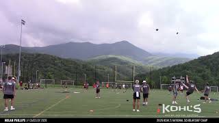 Nolan Phillips 2026 Kohls National Scholarship Camp Highlight Video Guide
