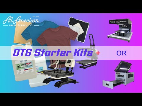 DTG Starter Kits for YOU  AA Print Supply 