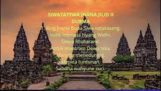 MACAPAT DURMA (SIWATATTWA JNANA JILID II) BAPAK PARBASANA- VOKAL PUJI ASTUTI- INSTRUMEN ADIYANTO