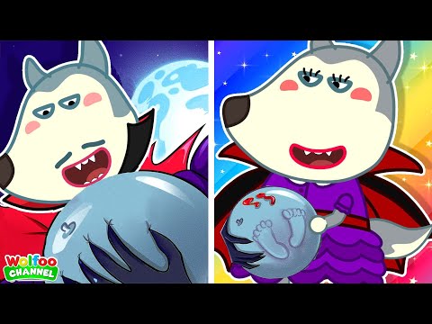 How to Become a Vampire! Pregnant In Vampires Family | Cartoons for Kids