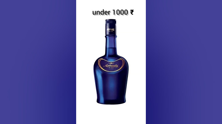10 best whisky brands under Rs 1000 to stock up on || Ho² cocktail || #alcohol #1000rupees  #shorts
