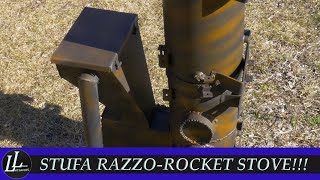 66 COME FATE Stufa razzo-Rocket stove 