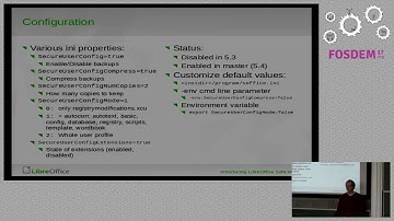Introducing LibreOffice SafeMode