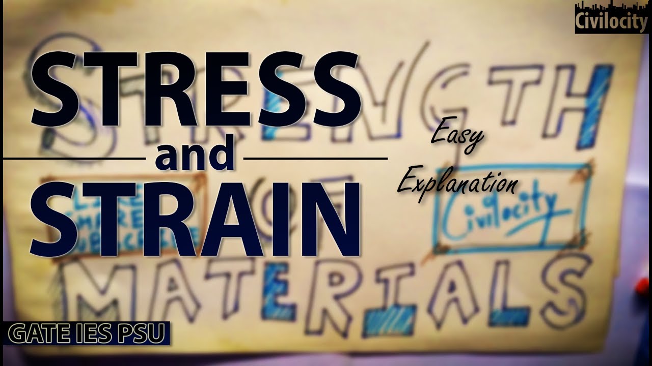 Stress and Strain | Lecture-1 - YouTube