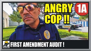 SHUTDOWN : POLICE INTIMIDATION FAIL - First Amendment Audit - Amagansett Press