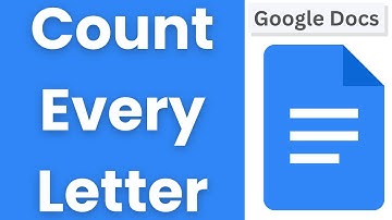 Character Count in Google Docs