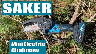Saker Mini Electric Chainsaw