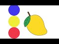 Easy Drawings | How to draw mango for beginners