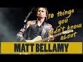 Capture de la vidéo 10 Things You Didn't Know About Matt Bellamy Of Muse