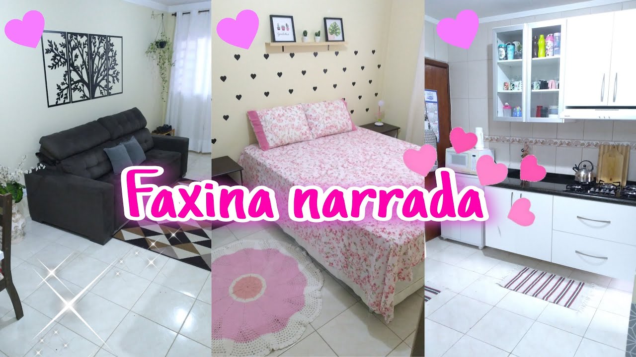 FAXINA NARRADA ❤ CASA LIMPA E CHEIROSA ❤ MOTIVAÇÃO PARA FAXINA