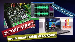 Cara Record AUDIO dari MIXER ke LAPTOP / KOMPUTER  // cocok untuk HOME RECORDING HASIL AUDIO STEREO screenshot 5