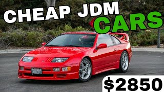 10 Best JDM Cars Under $5k | Cheap JDM Cars
