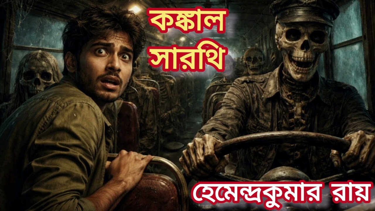 Bengali Horror story Audiobook/Konkal Sarathi/Hemendrakumar Roy/কঙ্কাল সারথি/হেমেন্দ্রকুমার রায়