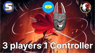 Hollow Knight Silksong 3 Players 1 Controller and Lethal Company Log% (Stream 6)