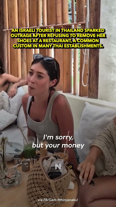 Entitled Tourist Insults Staff After Refusing To Remove Shoes In Thailand
