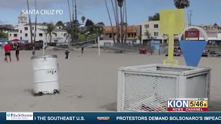 Santa Cruz Police Department gives beachgoers safety tips