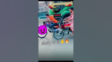 Shahnawaz 46 Level | Truck walay se panga | one wheeling stunts pakistan