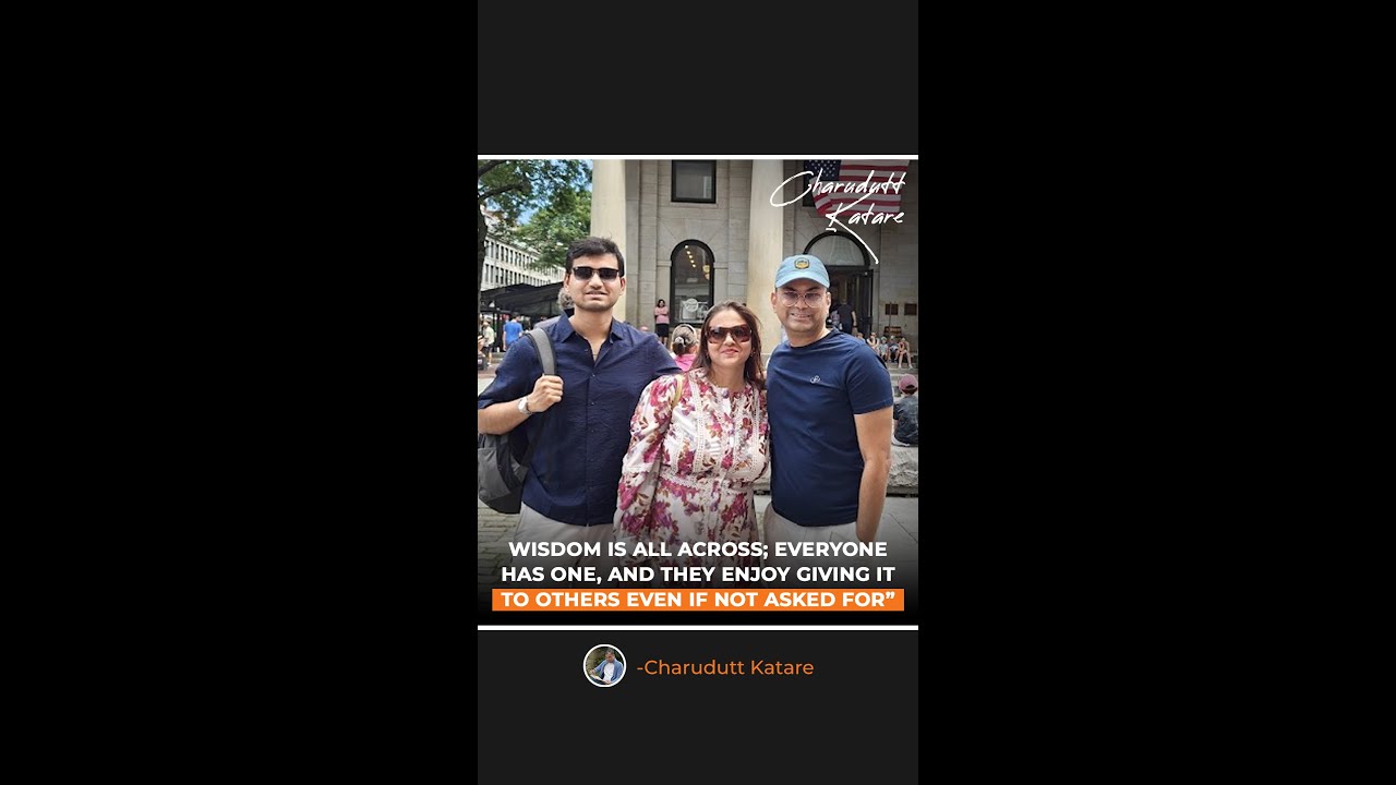 WISDOM IS EVERYWHERE  |  CHARUDUTT KATARE